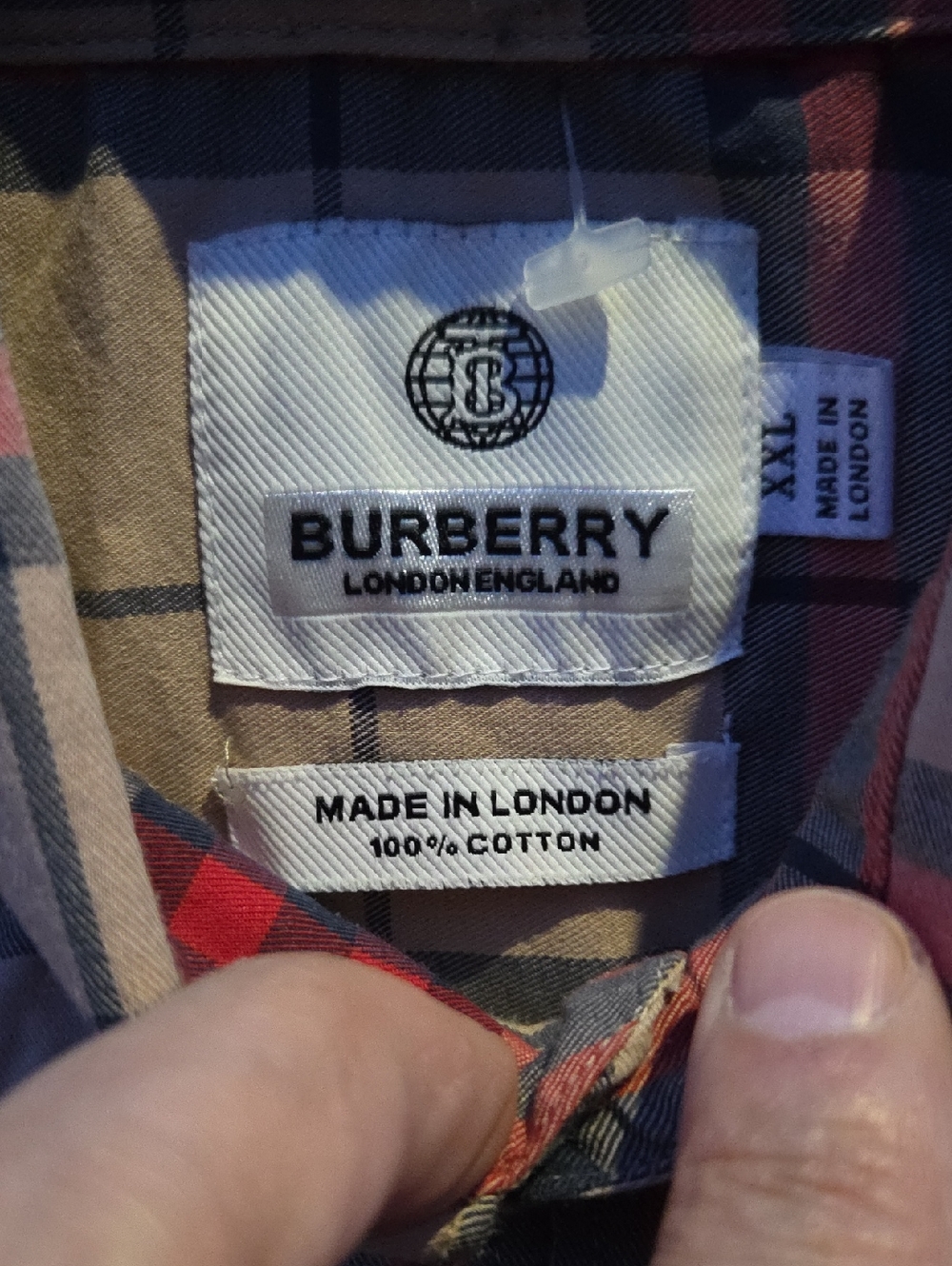 Burberry  men's button down